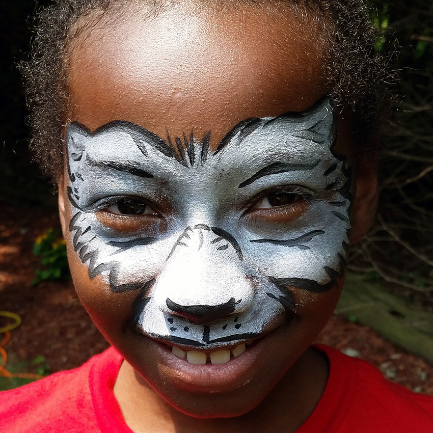 Wolf Face Painting