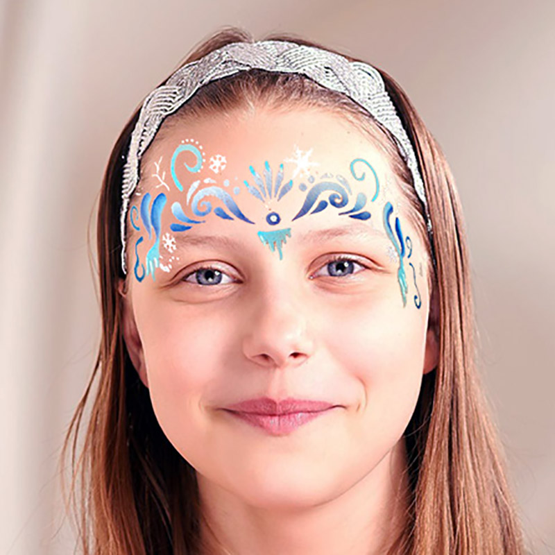 Crown Face Painting